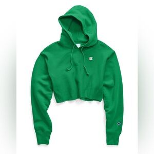 Champion Reverse Weave Cropped Cutoff Hoodie